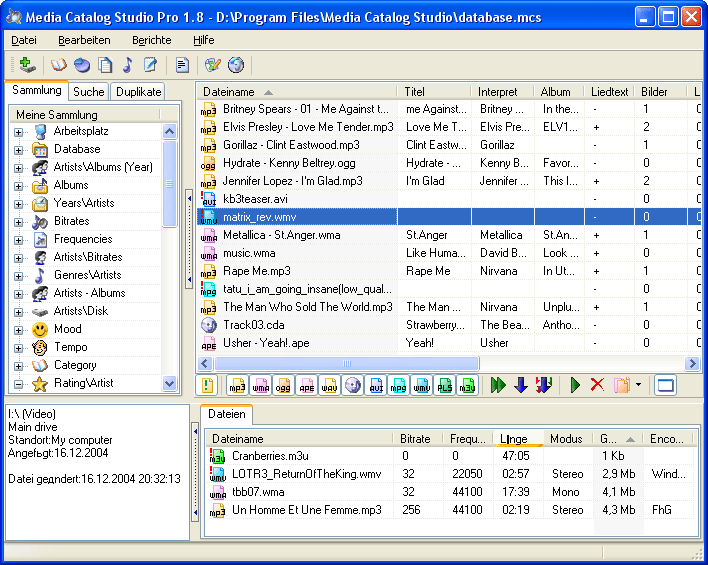 Media Catalog Studio Lite Screenshot